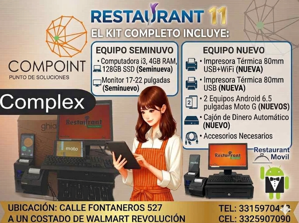 Kit Punto De Venta Complex